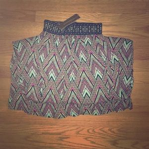 Francesca’s : Tribal Print Maxi Skirt