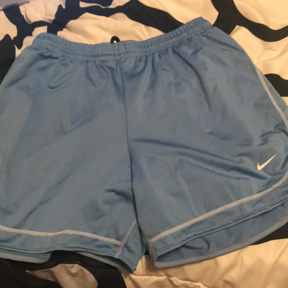 Light blue Nike running shorts S/M