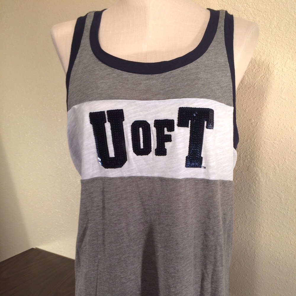 Victoria's Secret PINK University Toronto Tank Top