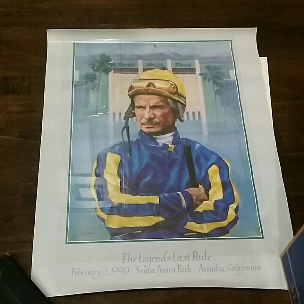 Vintage  Legen's Last Ride Poster