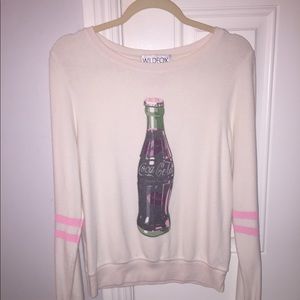 Wildfox Women’s sweatshirt (coke)