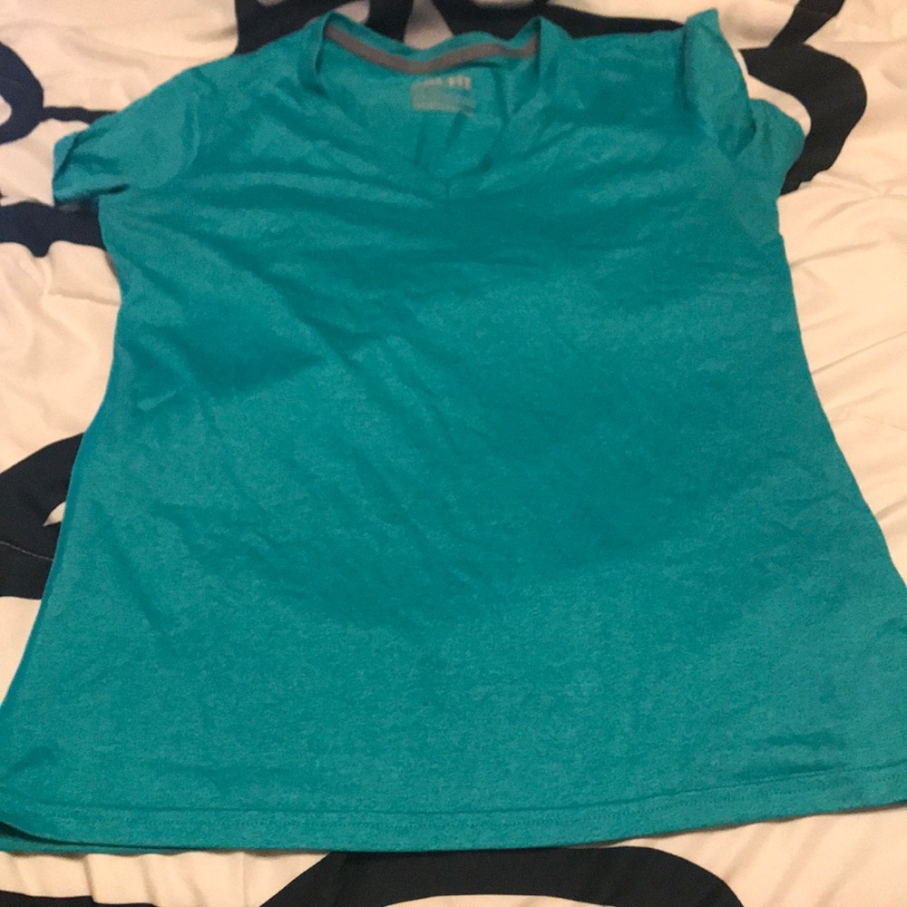Teal dri fit Nike shirt size M