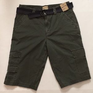 NWT Roebuck & Co. Men’s Belted Cargo Short