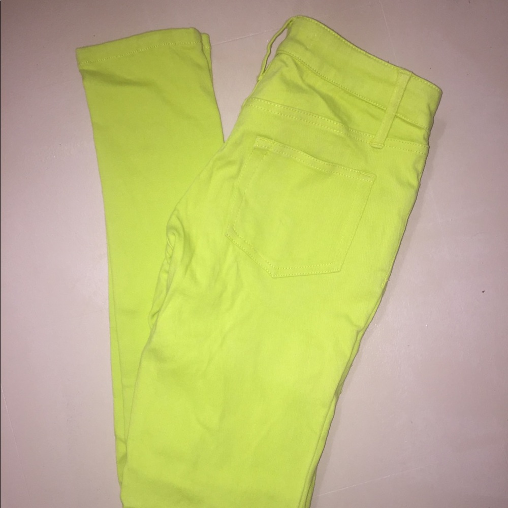 Neon pants