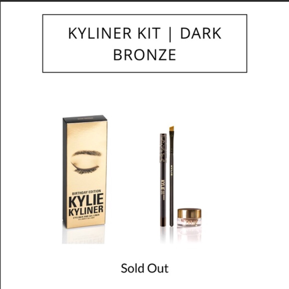 Kylie Cosmetics Kyliner Dark Bronze Bday Edition