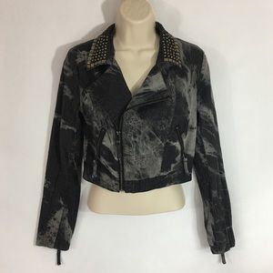 Billy by Flying Tomato Cropped Jacket