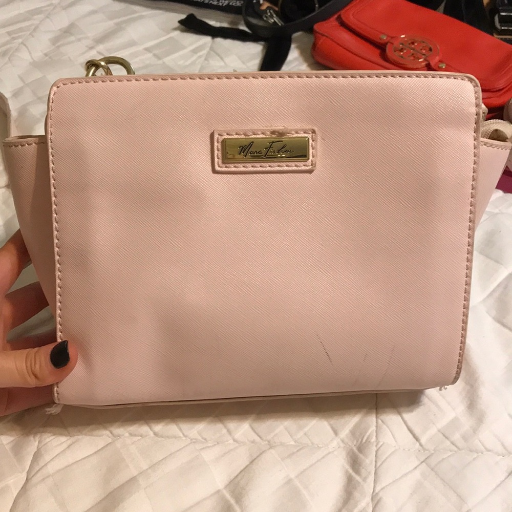 Marc Fisher pale pink Crossbody purse