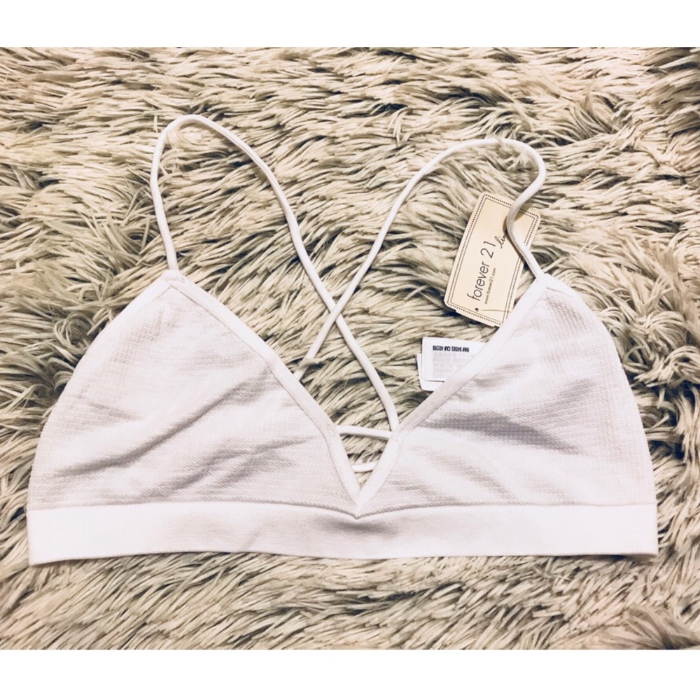 White Bralette