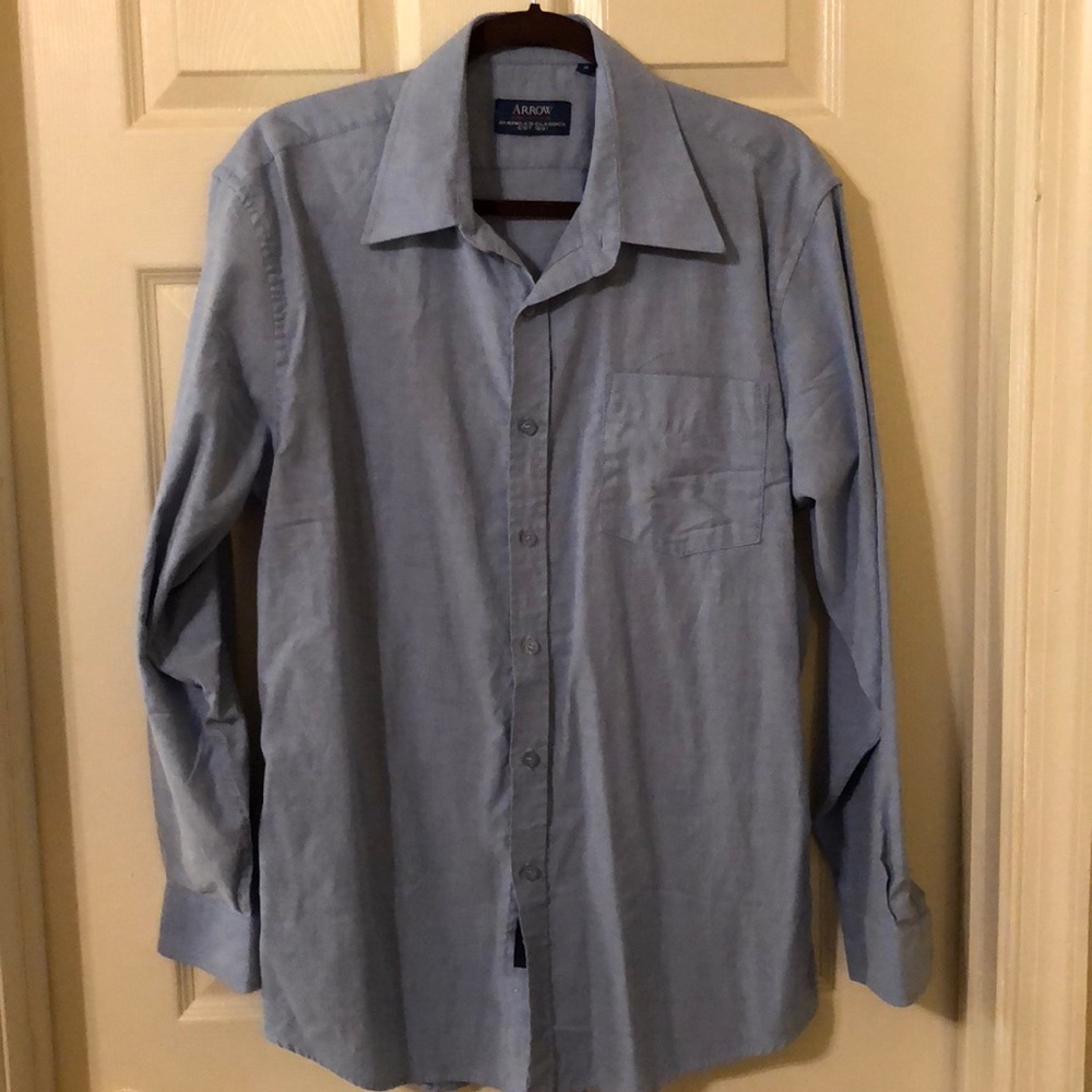 Long sleeve Arrow dress shirt in blue