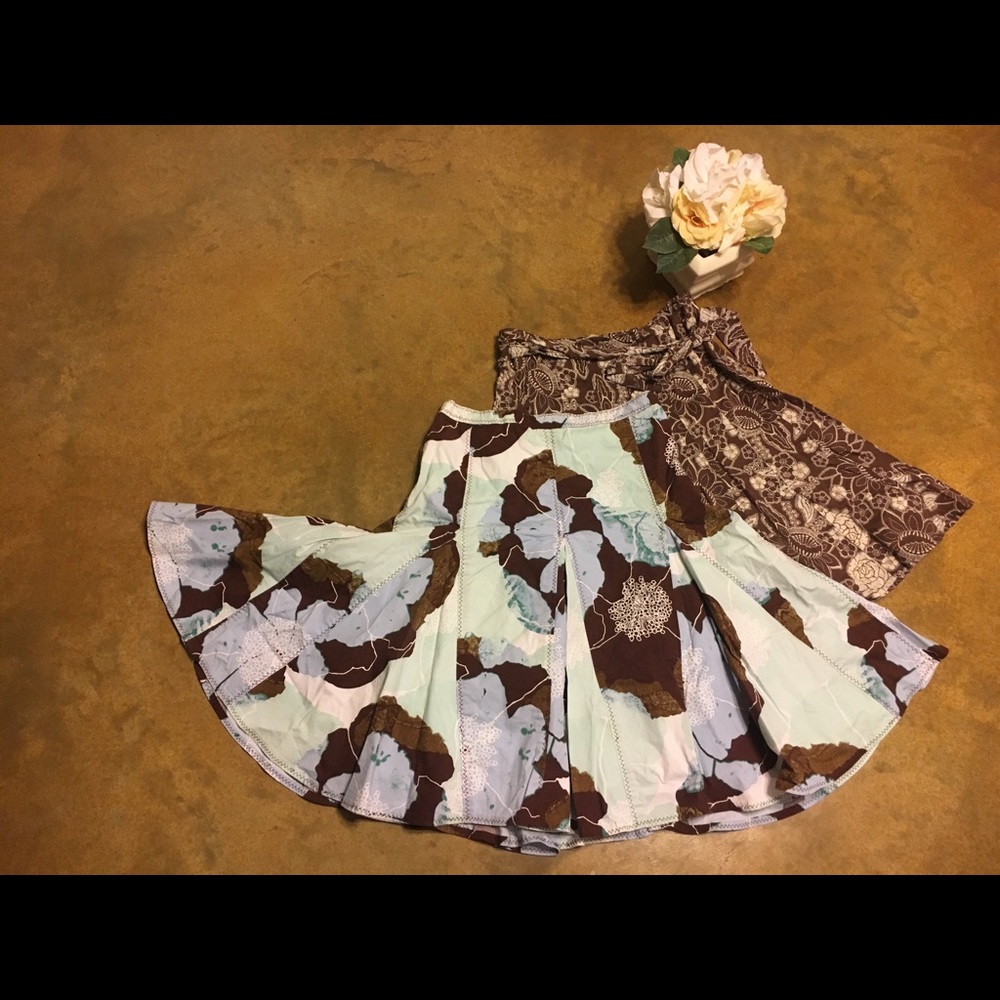 Set of 2 Odille (Anthropologie) Skirts Size 6