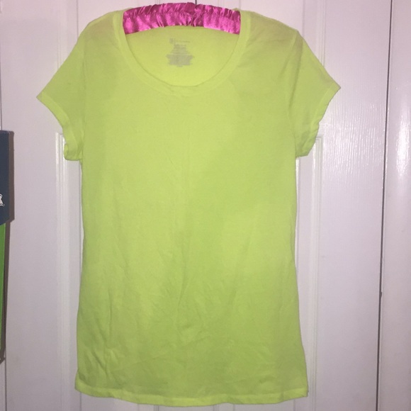 Bright, neon yellow tee - Picture 6 of 6