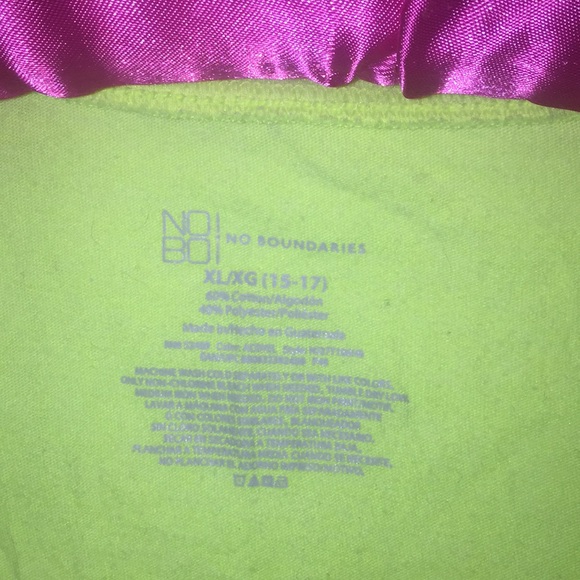Bright, neon yellow tee - Picture 5 of 6