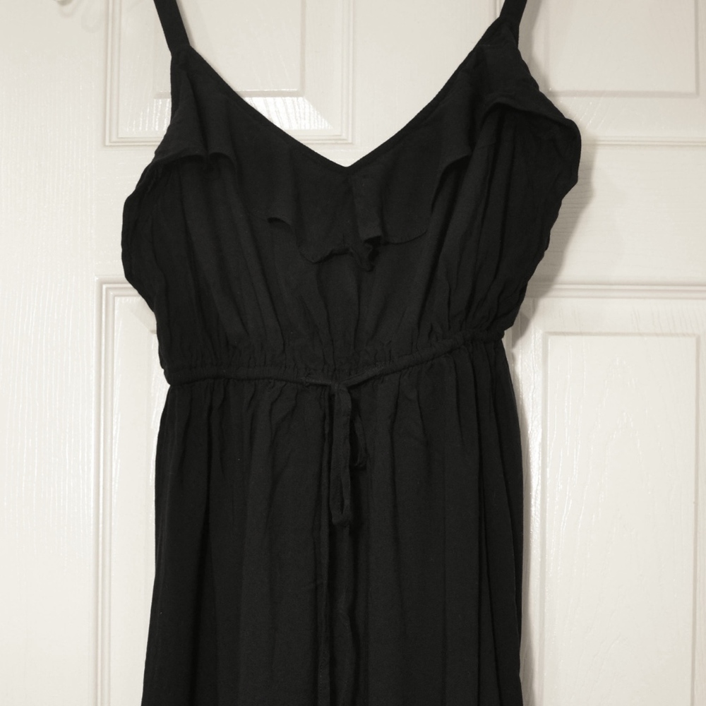 Torrid Black Ruffle Dress