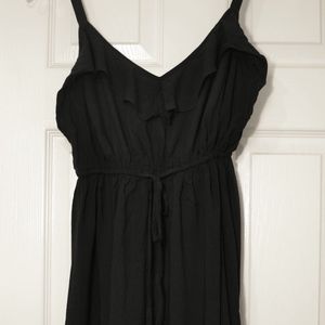 Torrid Black Ruffle Dress