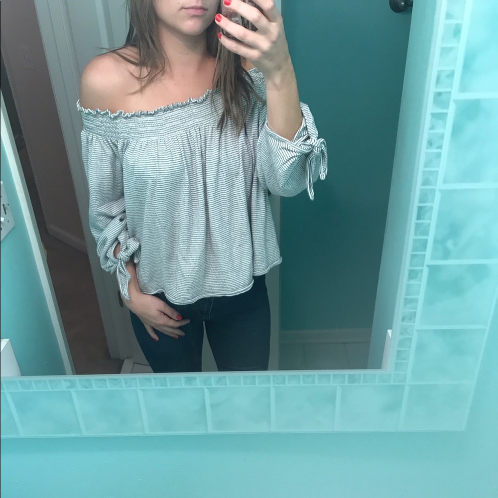Free people off the shoulder top