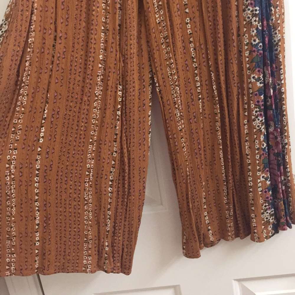 Free People Flowy Multicolored Lounge Pants