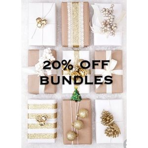 20% OFF BUNDLES 🤩