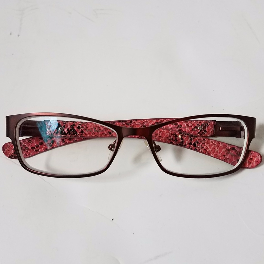 Nicole Miller Kenmare C03 Matte Rose Eyeglasses