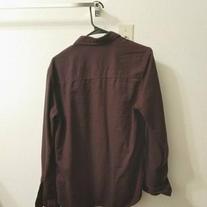 Burgundy shirt
