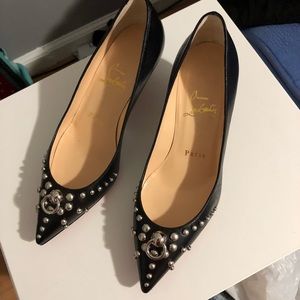 BRAND NEW CHRISTIAN LOUBOUTIN KITTEN HEEL