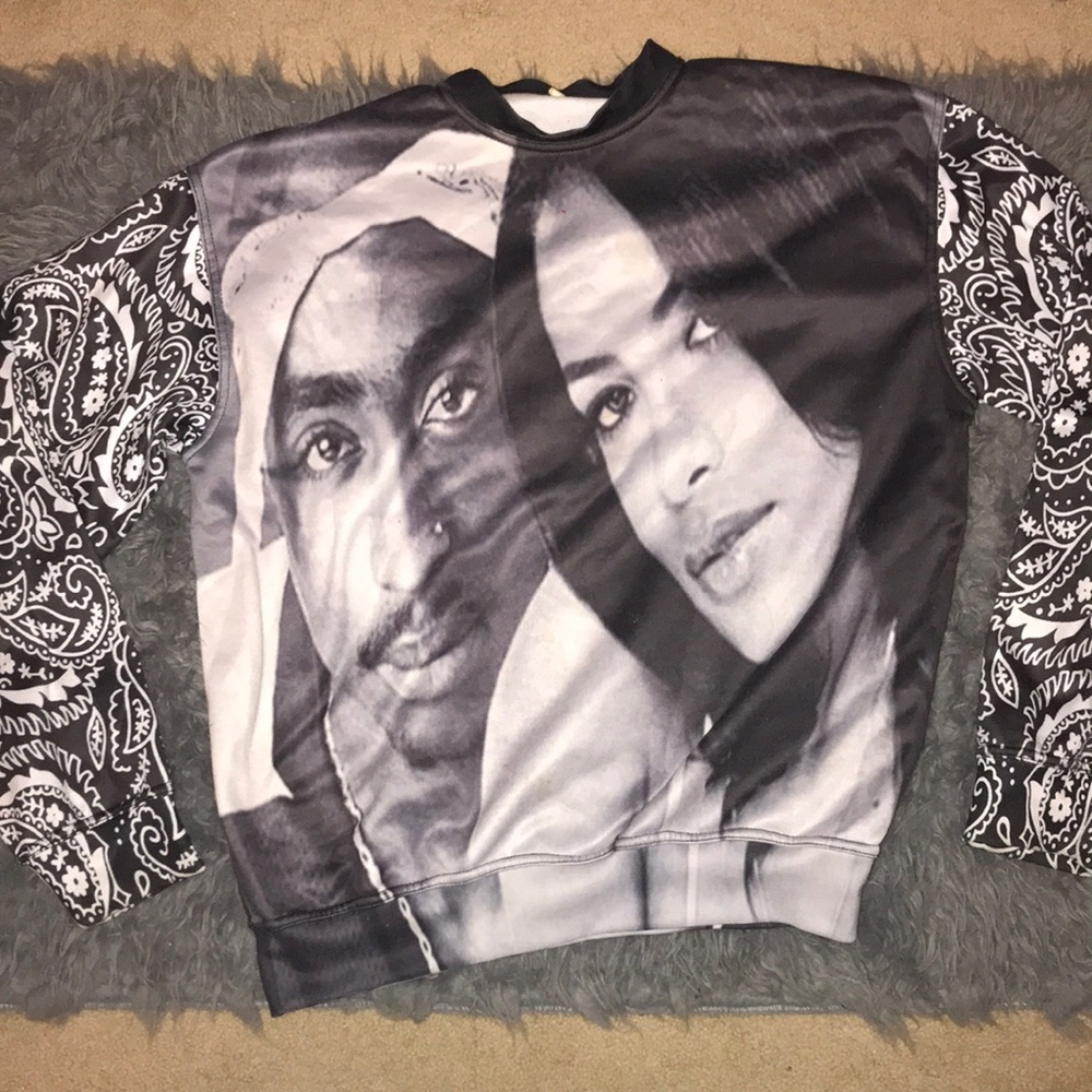 Aaliyah & Tupac Crewneck