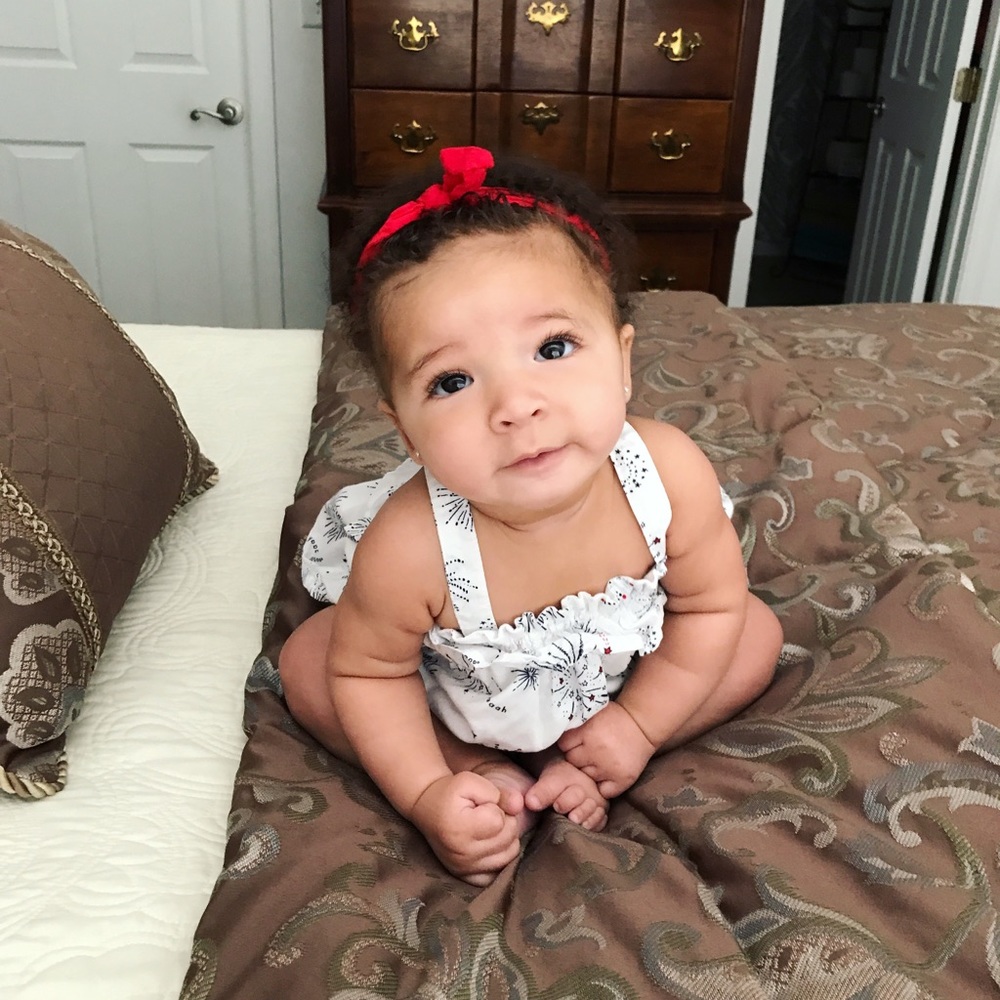 4th of July firework tank top & bloomer set