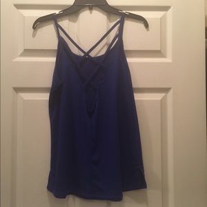 Blue tank