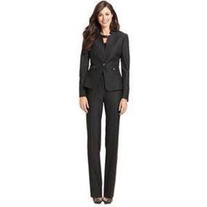 Tahari ASL Double Back Pocket Pant Suit
