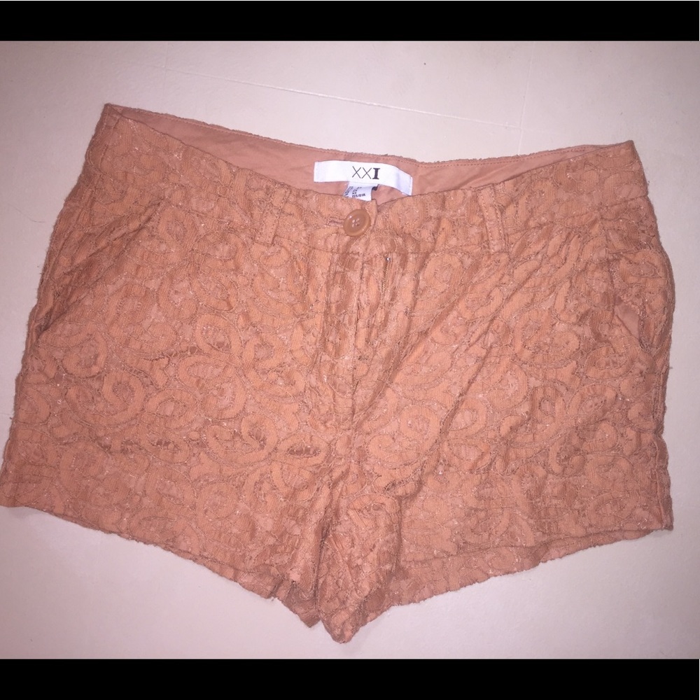 Lace shorts