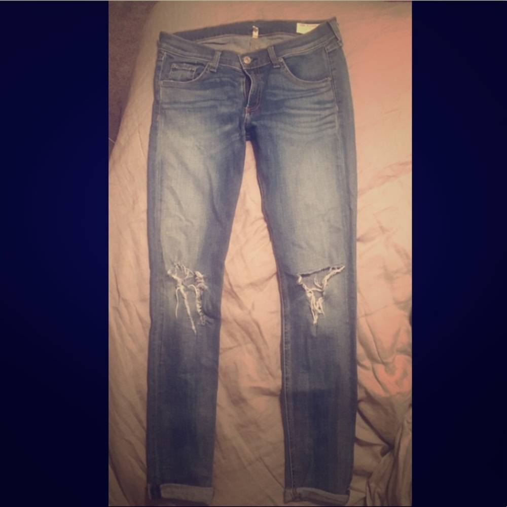 Rag & Bone Skinny Denim Jeans 27
