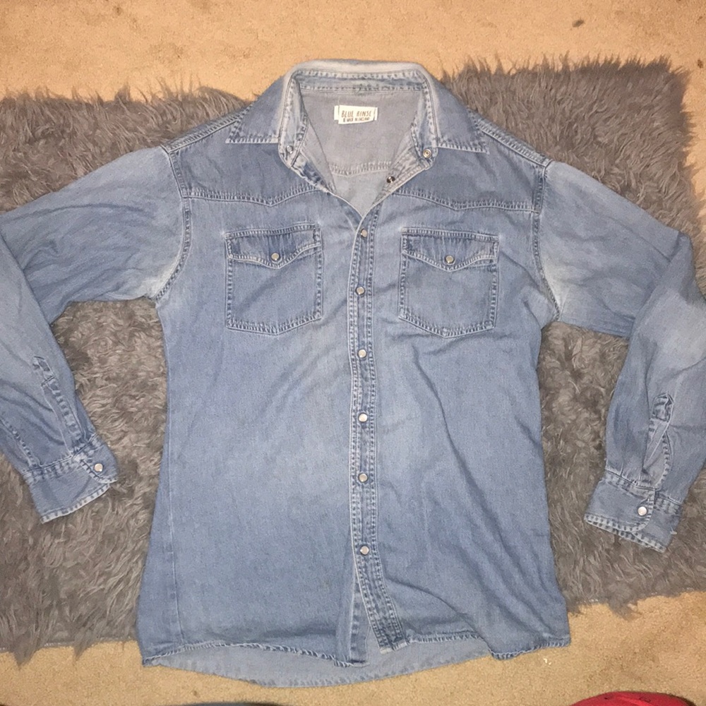 Jean Button Up