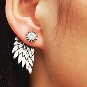 Brand new angel wing earrings