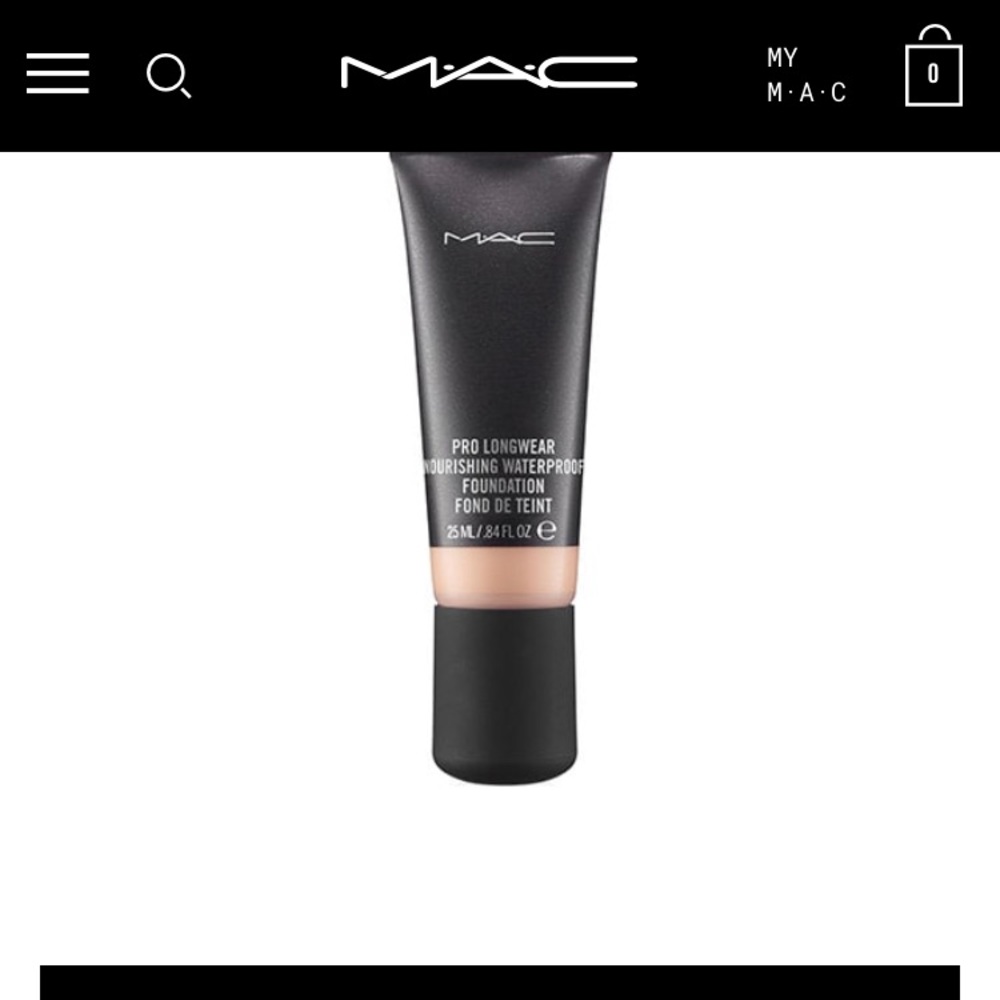 MAC Pro Longwear Nourishing waterproof NC30