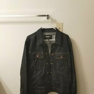 Dark wash denim jacket