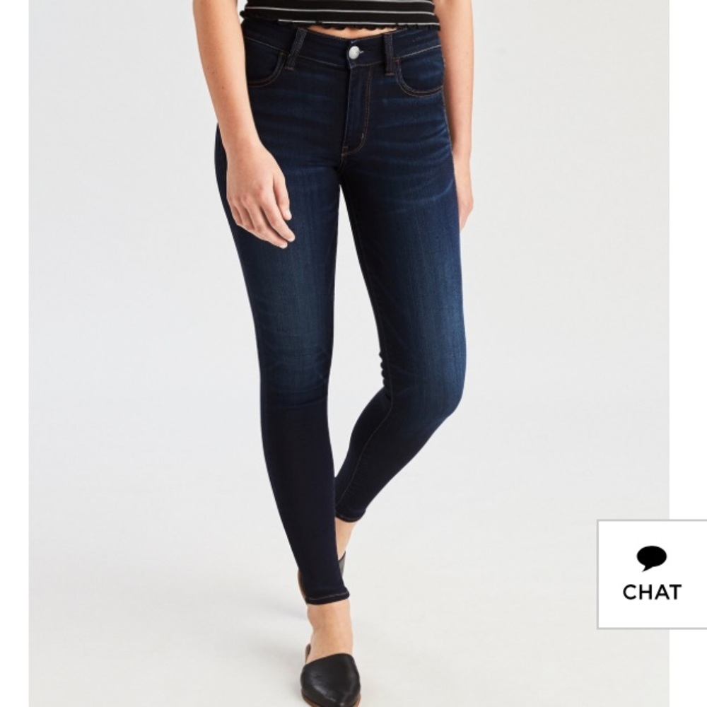 Hi-rise jegging