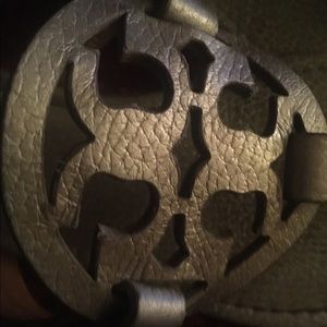 Tory Burch "metallic" Miller Sandal