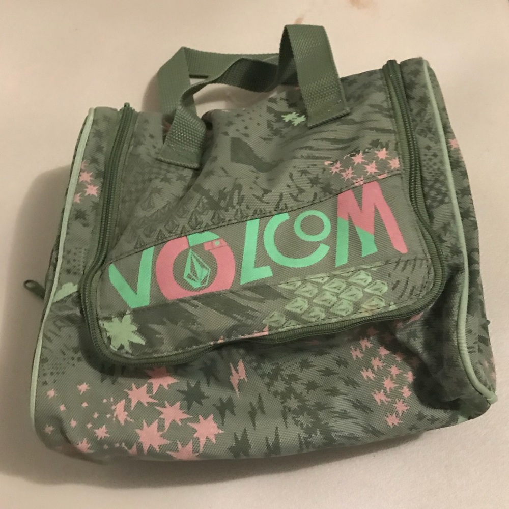 Volcom toiletry travel bag. Used