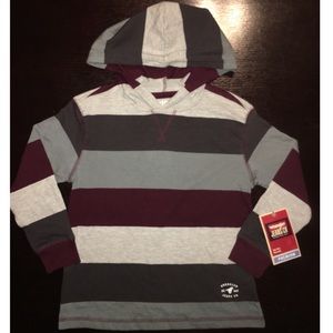 Wrangler Jean Co. Pullover Long Sleeve W/ Hoodie