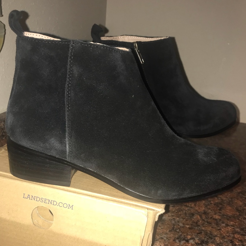 Black suede ankle boots!  🖤