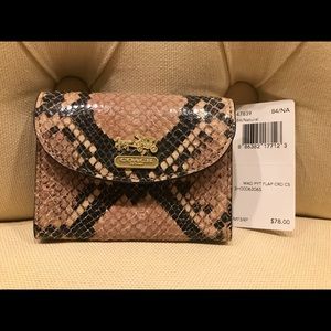 ⚡️BLACK FRIDAY SALE Python Coach Card Holder