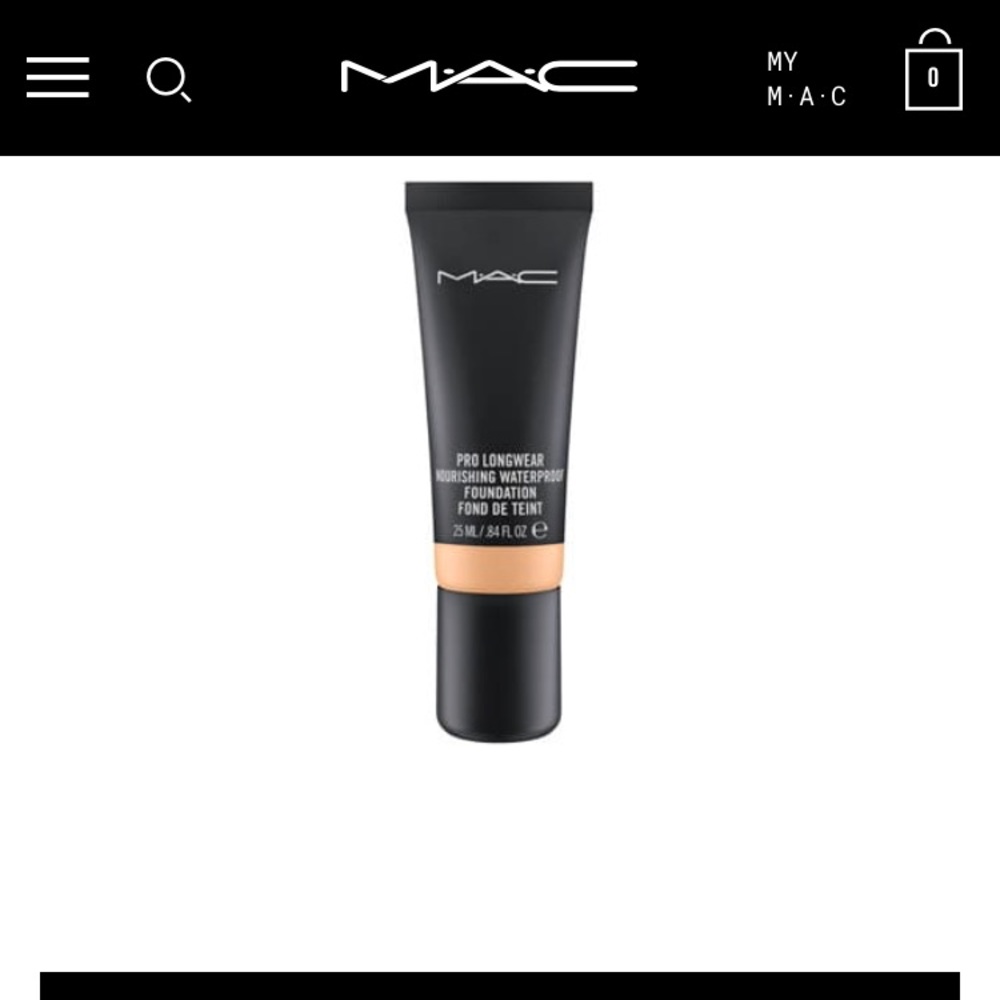 MAC Pro Longwear Nourishing waterproof NC47