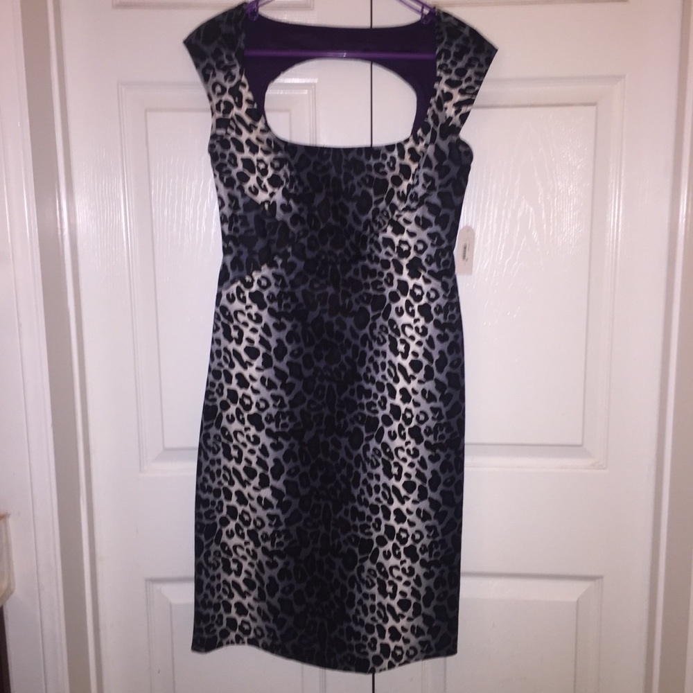 Jessica Simpson cheetah dress