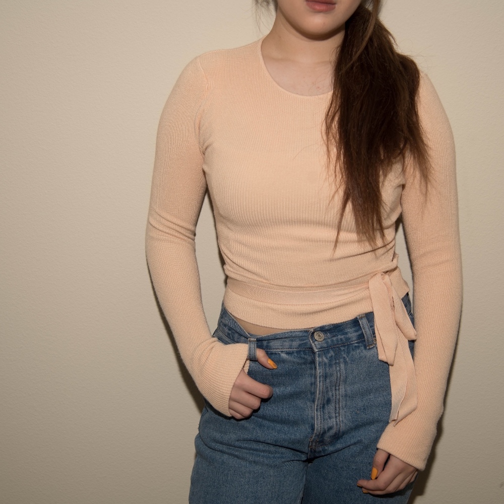 ZARA crop SWEATER - Picture 7 of 7