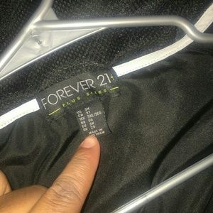 Black & Whit Windbreaker