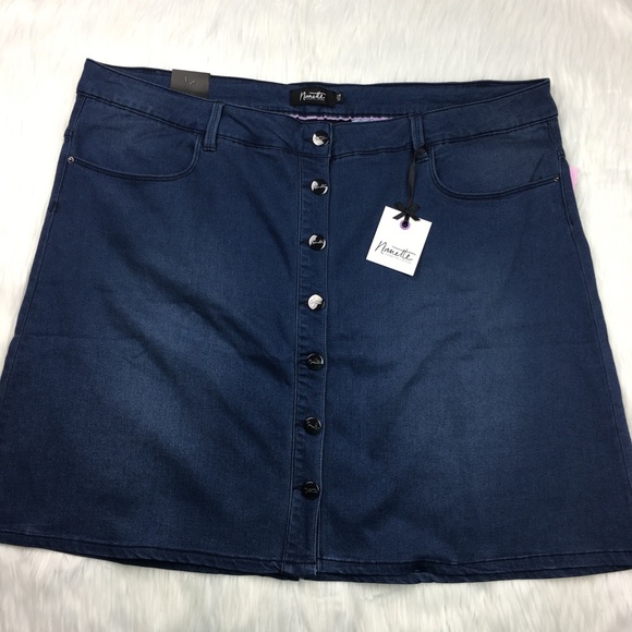 ✨NWT Nanette Lepore Nippon Button Down Skirt - Picture 2 of 5