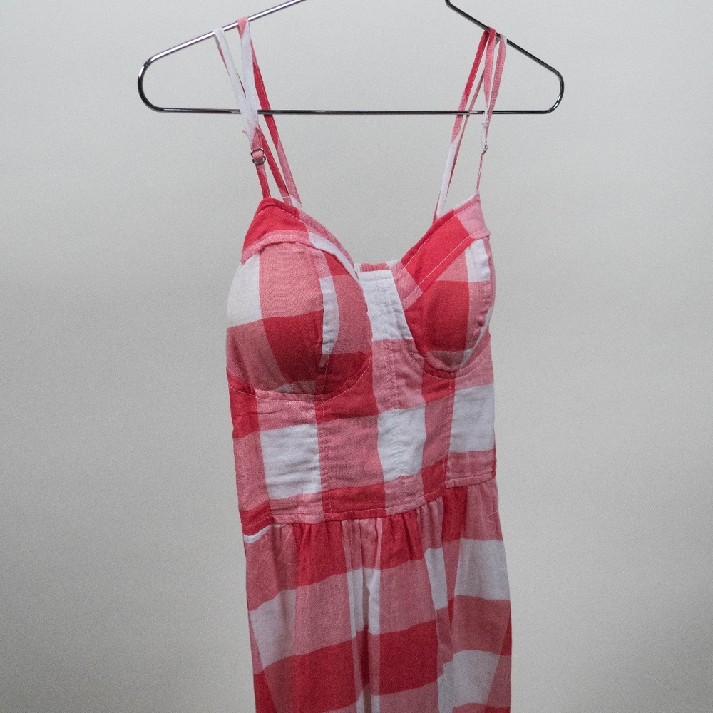 Red Plaid Ked Dress