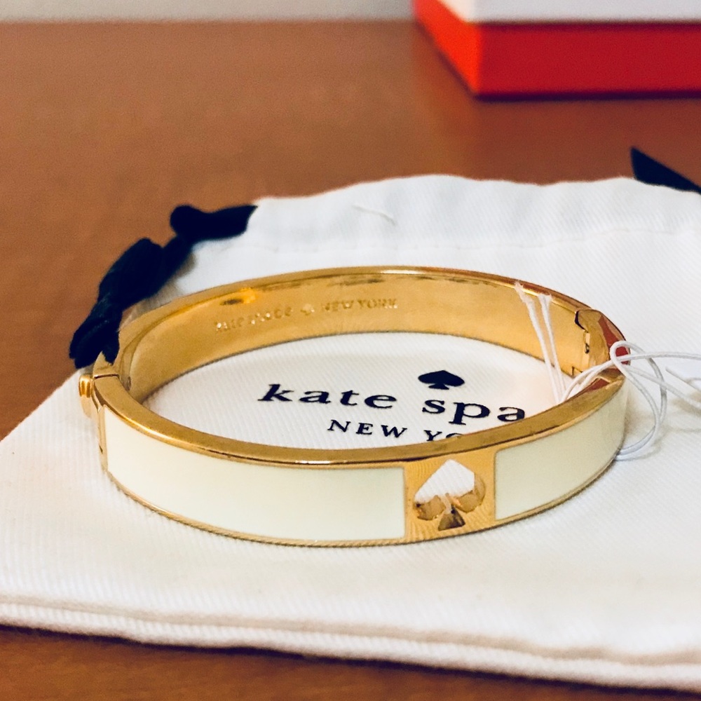 Kate Spade cream bangle