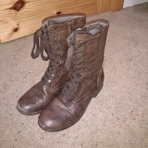 Brown boots