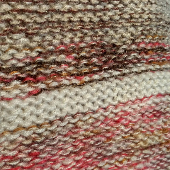 Mossimo Pink/Earthy Shimmery Knit Sweater XS - Picture 4 of 4