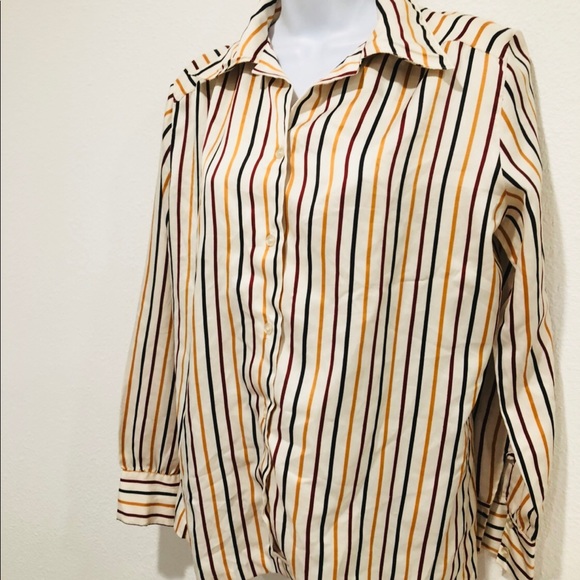 Vintage 1970s Funky Ship n shore Fall top Size 14 - Picture 4 of 6